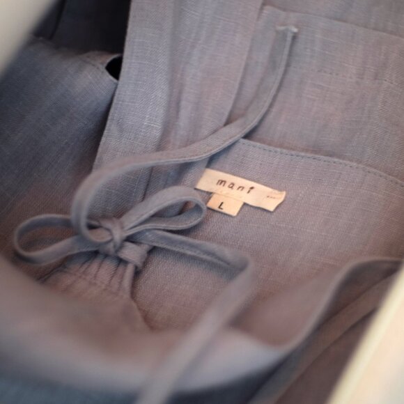 Alice pinafore dress (100%) linen fabric , dress - Picture 9 of 9